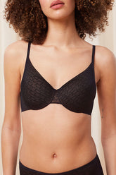 Signature Sheer Padded Underwire Bra